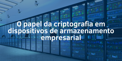 Criptografia em dispositivos de armazenamento empresarial