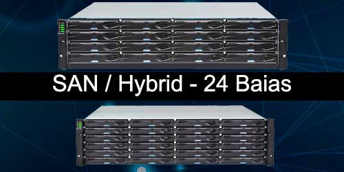 Storage SAN/Hybrid 24 Baias