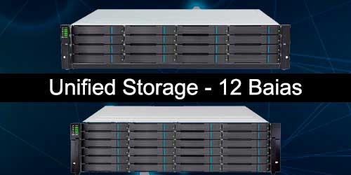 Unified Storage de 12 Baias