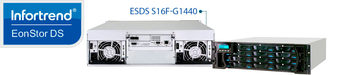 ESDS S16F-G1440 com 16 baias