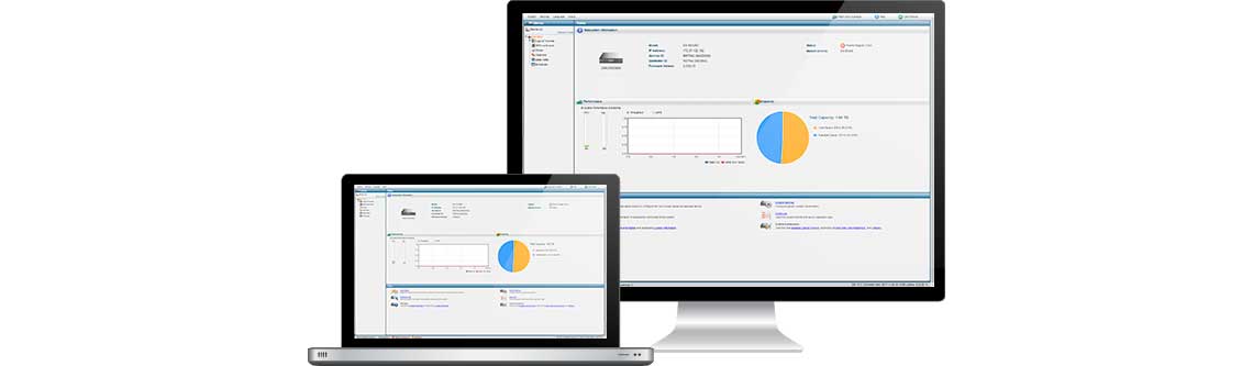 Interface para gerenciamento de armazenamento